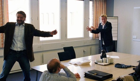 Кадр з фільму "Найголовніший бос"